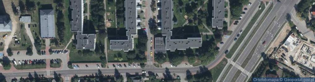 Zdjęcie satelitarne Akacjowa ul.