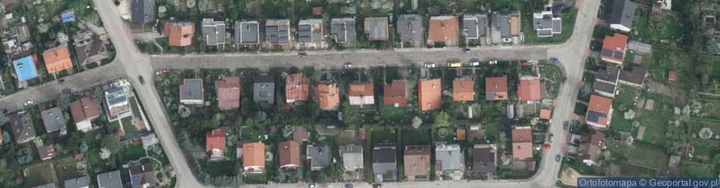 Zdjęcie satelitarne Akacjowa ul.