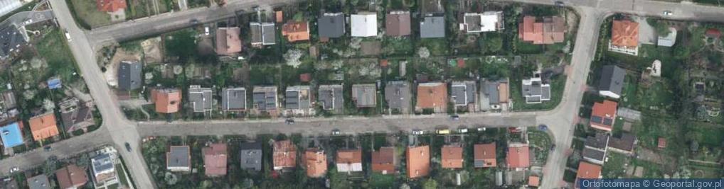 Zdjęcie satelitarne Akacjowa ul.