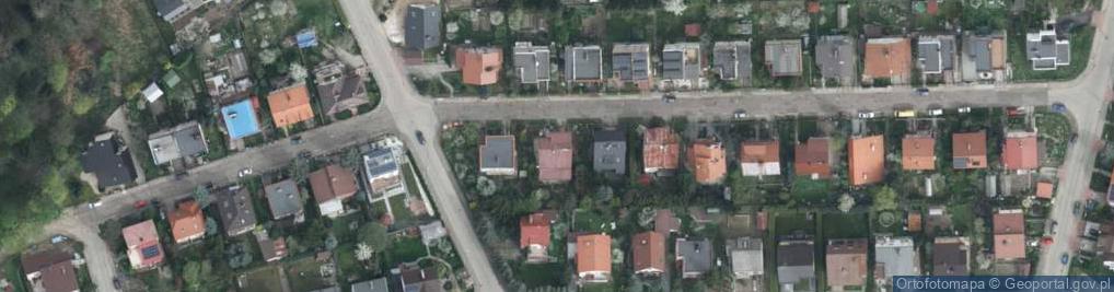 Zdjęcie satelitarne Akacjowa ul.