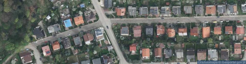Zdjęcie satelitarne Akacjowa ul.
