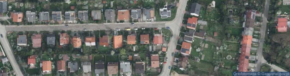 Zdjęcie satelitarne Akacjowa ul.
