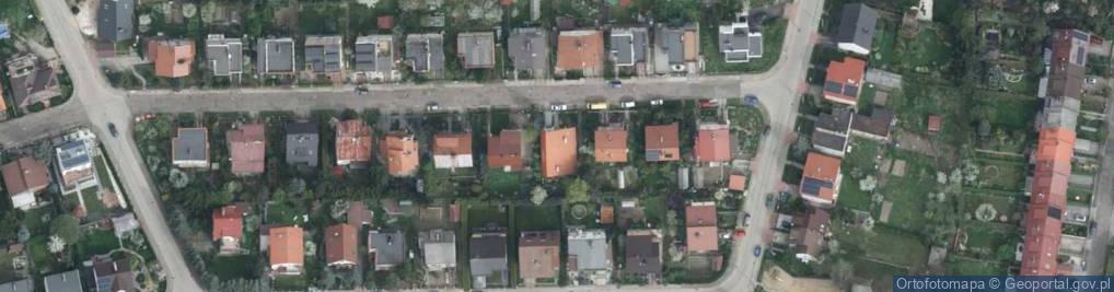 Zdjęcie satelitarne Akacjowa ul.