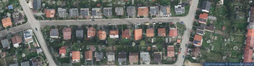 Zdjęcie satelitarne Akacjowa ul.