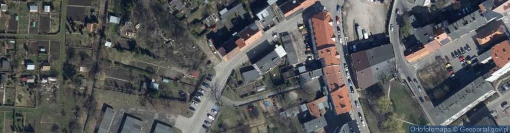 Zdjęcie satelitarne Akacjowa ul.