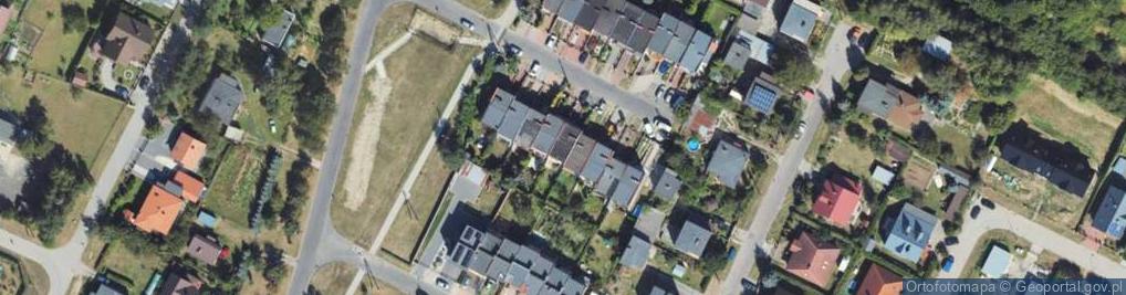 Zdjęcie satelitarne Akacjowa ul.
