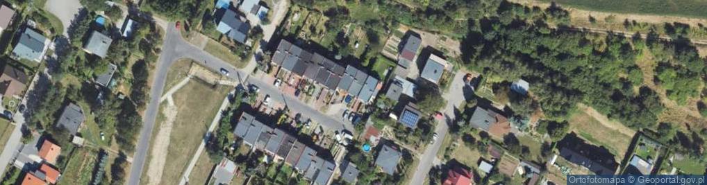 Zdjęcie satelitarne Akacjowa ul.