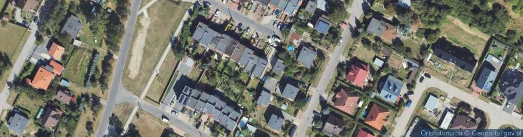 Zdjęcie satelitarne Akacjowa ul.