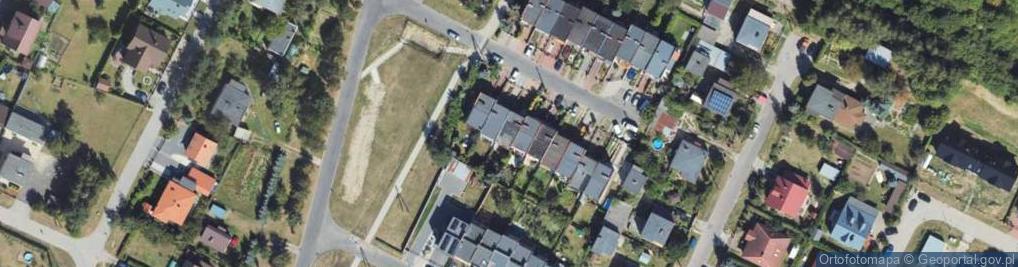 Zdjęcie satelitarne Akacjowa ul.
