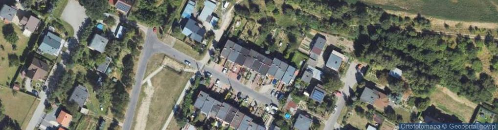 Zdjęcie satelitarne Akacjowa ul.