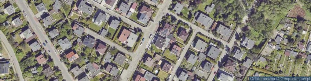 Zdjęcie satelitarne Akacjowa ul.