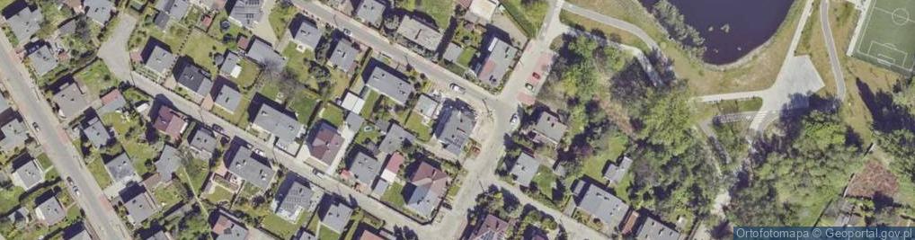 Zdjęcie satelitarne Akacjowa ul.