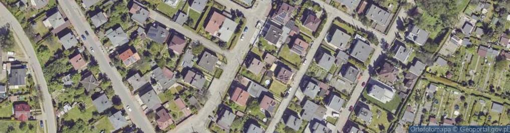 Zdjęcie satelitarne Akacjowa ul.
