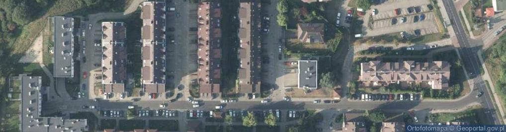 Zdjęcie satelitarne Akwarelowa ul.