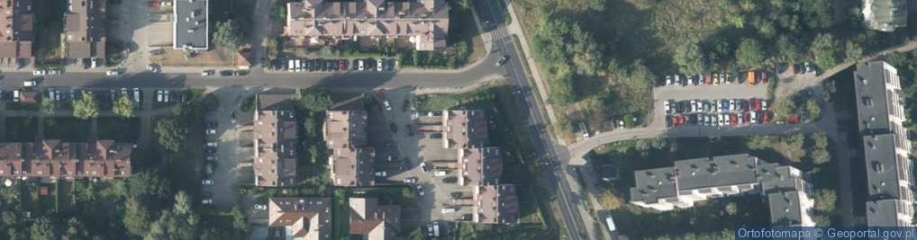 Zdjęcie satelitarne Akwarelowa ul.