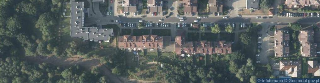 Zdjęcie satelitarne Akwarelowa ul.