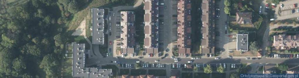 Zdjęcie satelitarne Akwarelowa ul.