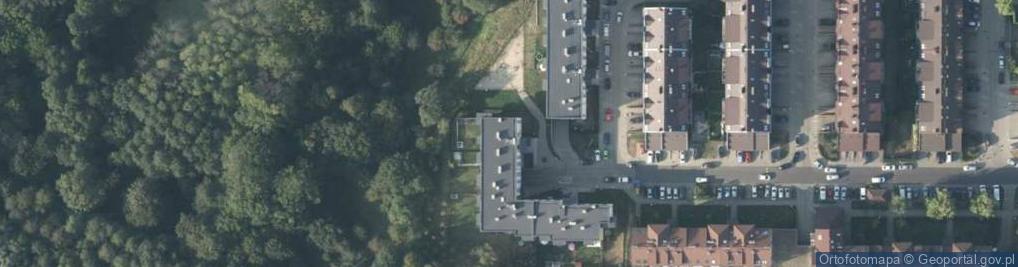 Zdjęcie satelitarne Akwarelowa ul.