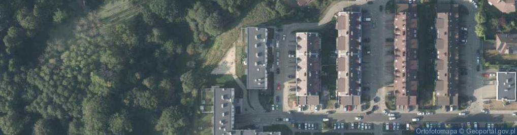 Zdjęcie satelitarne Akwarelowa ul.
