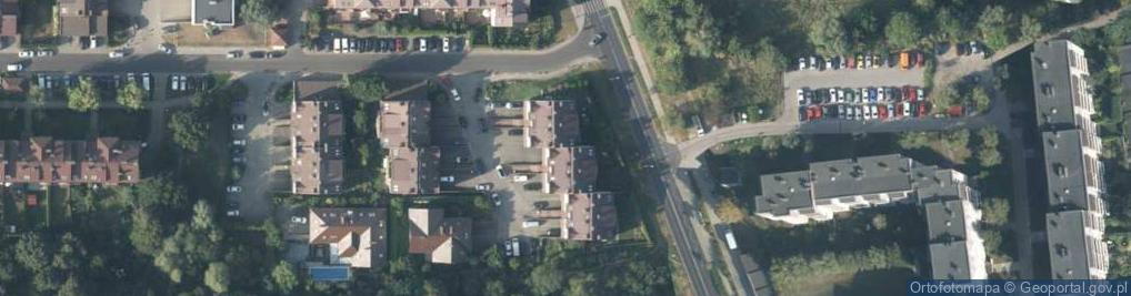 Zdjęcie satelitarne Akwarelowa ul.