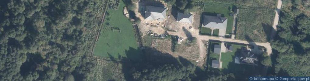 Zdjęcie satelitarne Aksamitna ul.