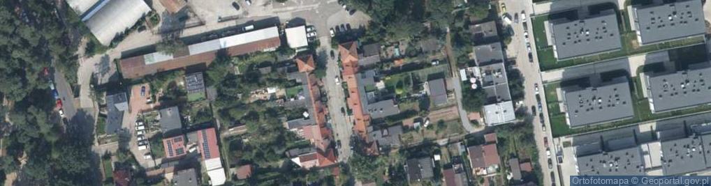Zdjęcie satelitarne Akacjowa ul.