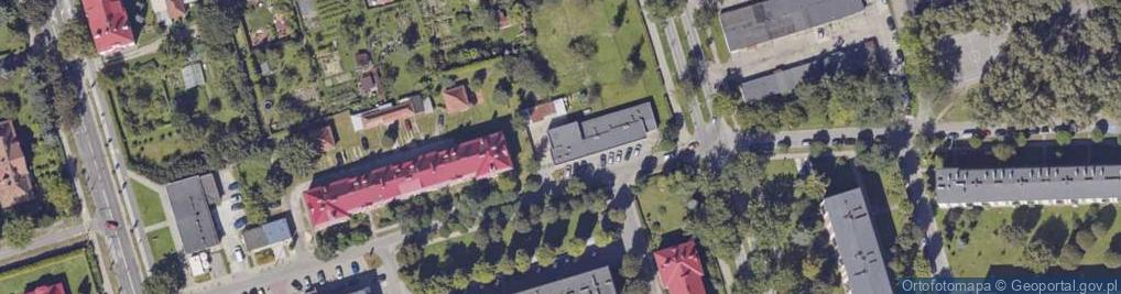 Zdjęcie satelitarne Akacjowa ul.