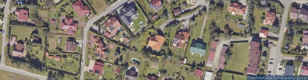 Zdjęcie satelitarne Akacjowa ul.