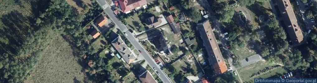 Zdjęcie satelitarne Akacjowa ul.
