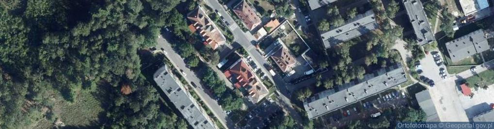 Zdjęcie satelitarne Akacjowa ul.