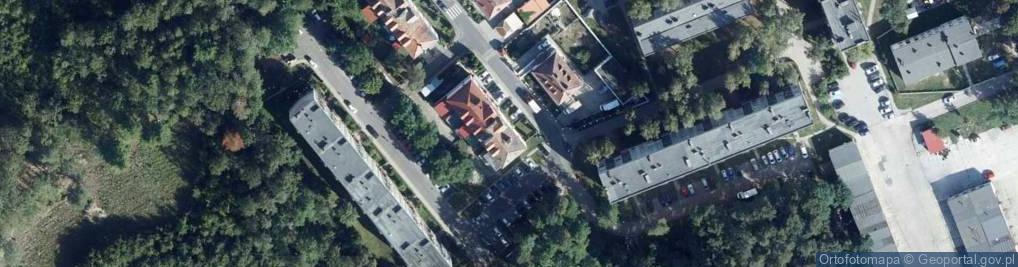 Zdjęcie satelitarne Akacjowa ul.