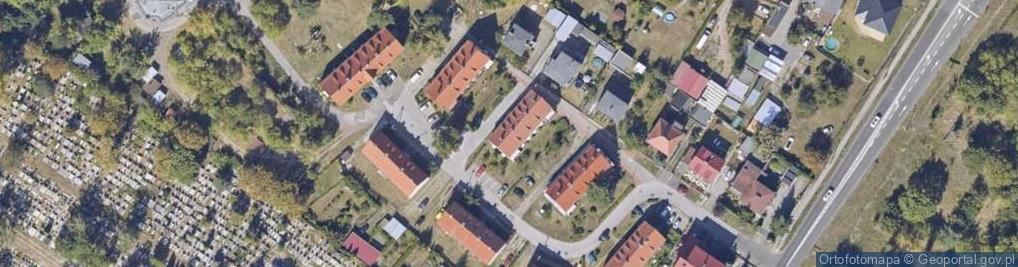 Zdjęcie satelitarne Akacjowa ul.