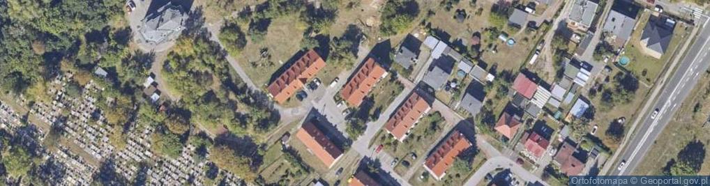 Zdjęcie satelitarne Akacjowa ul.