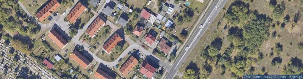 Zdjęcie satelitarne Akacjowa ul.