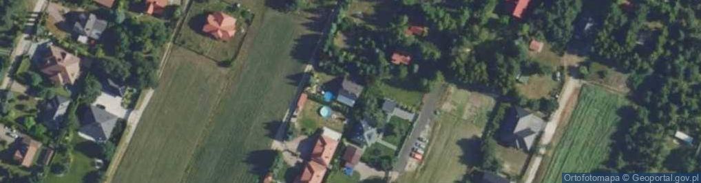 Zdjęcie satelitarne Akacjowa ul.