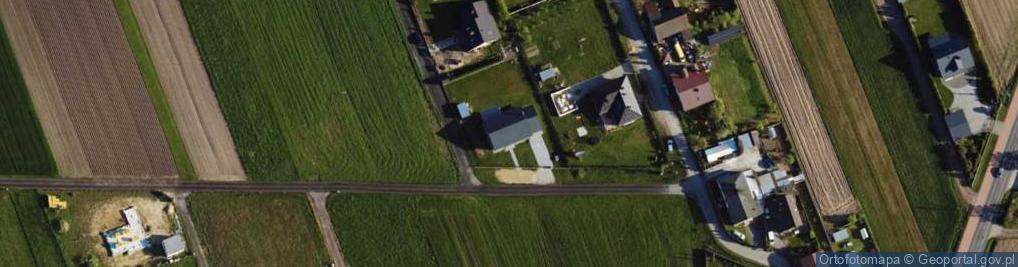Zdjęcie satelitarne Aksamitkowa ul.