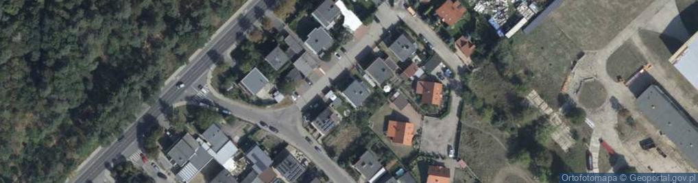 Zdjęcie satelitarne Akacjowa ul.