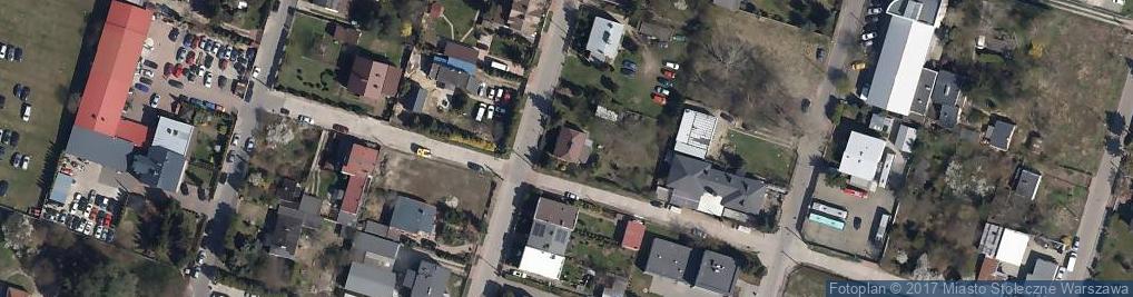 Zdjęcie satelitarne Aksamitna ul.