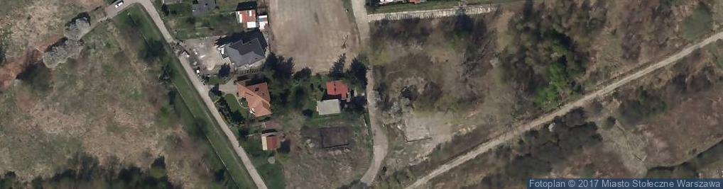 Zdjęcie satelitarne Aksamitki ul.