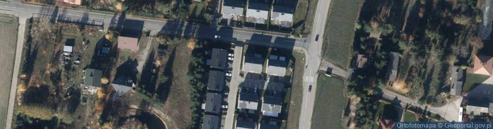 Zdjęcie satelitarne Aksamitna ul.