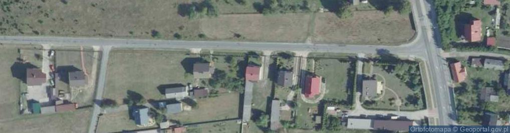Zdjęcie satelitarne Aksamitna ul.