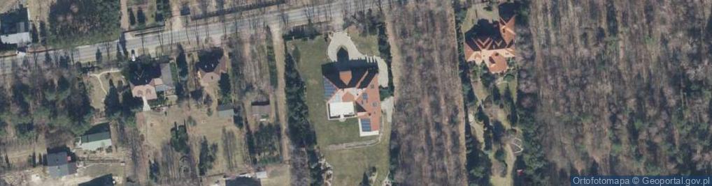 Zdjęcie satelitarne Aksamitna ul.