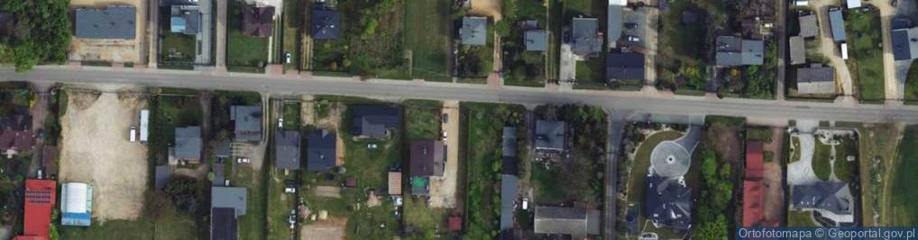 Zdjęcie satelitarne Akacjowa ul.