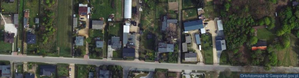 Zdjęcie satelitarne Akacjowa ul.