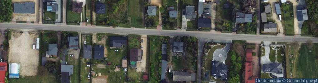 Zdjęcie satelitarne Akacjowa ul.
