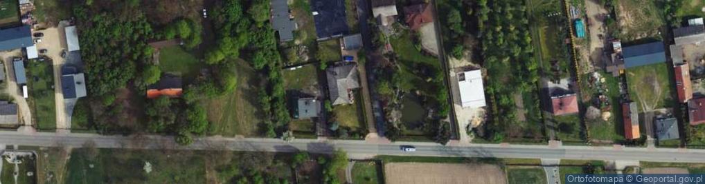 Zdjęcie satelitarne Akacjowa ul.