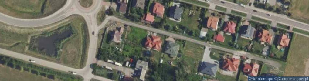 Zdjęcie satelitarne Akacjowa ul.
