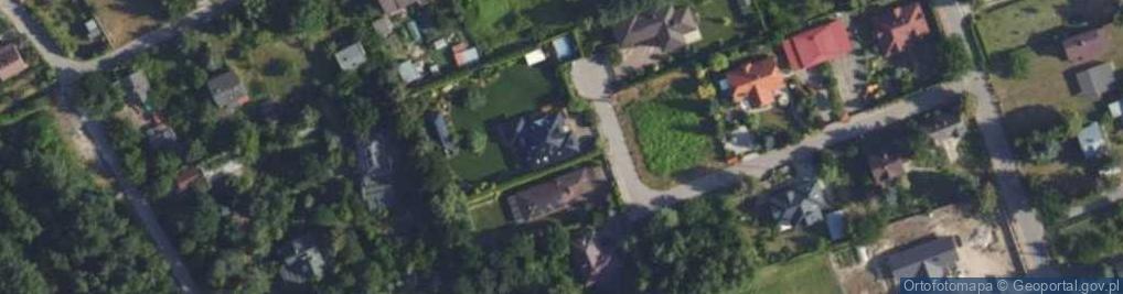 Zdjęcie satelitarne Aksamitna ul.
