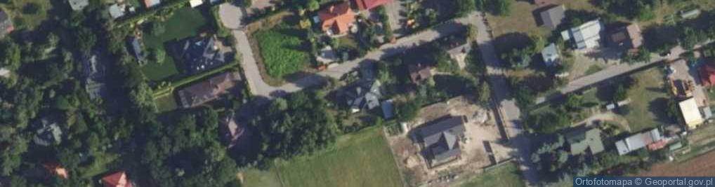 Zdjęcie satelitarne Aksamitna ul.