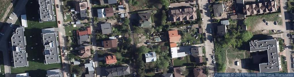 Zdjęcie satelitarne Akacjowa ul.